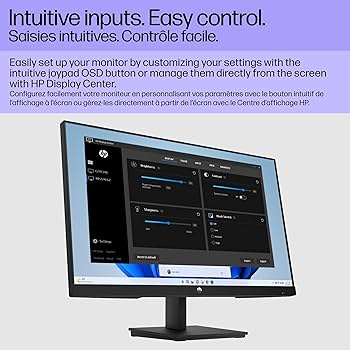 Amazon.com: HP V24i G5 FHD Monitor, AMD FreeSync Technology, HDCP